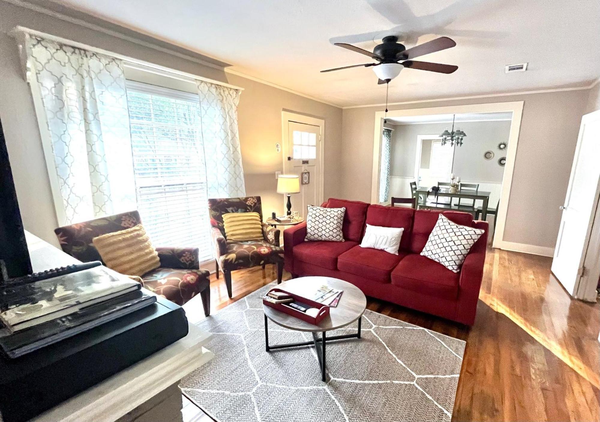 King Bed Family Friendly Cottage - Walk To Zoo & Waterpark - Near Downtown & Midtown 해티스버그 외부 사진